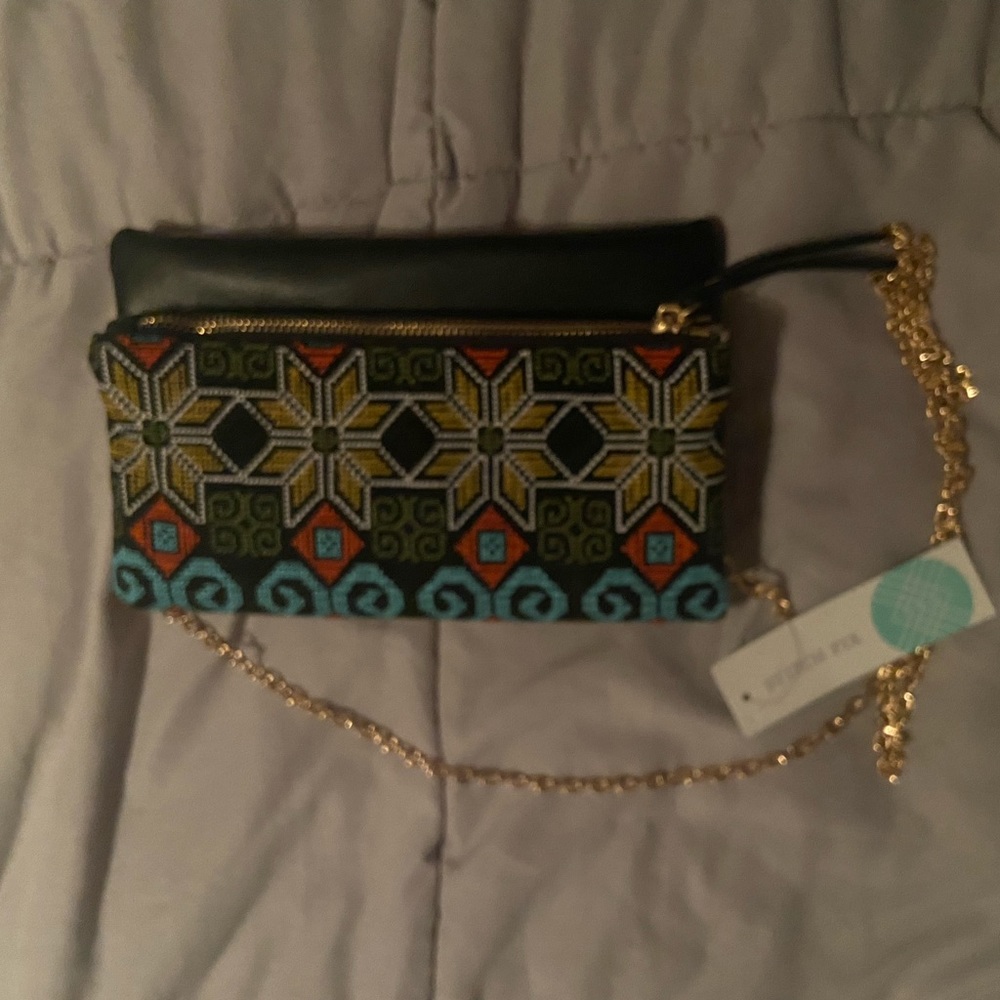 Fold over clutch